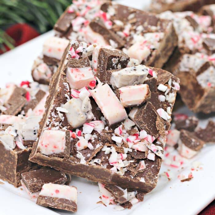 peppermint fudge