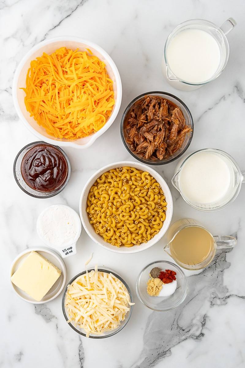 mac and cheese recipe pulled pork
