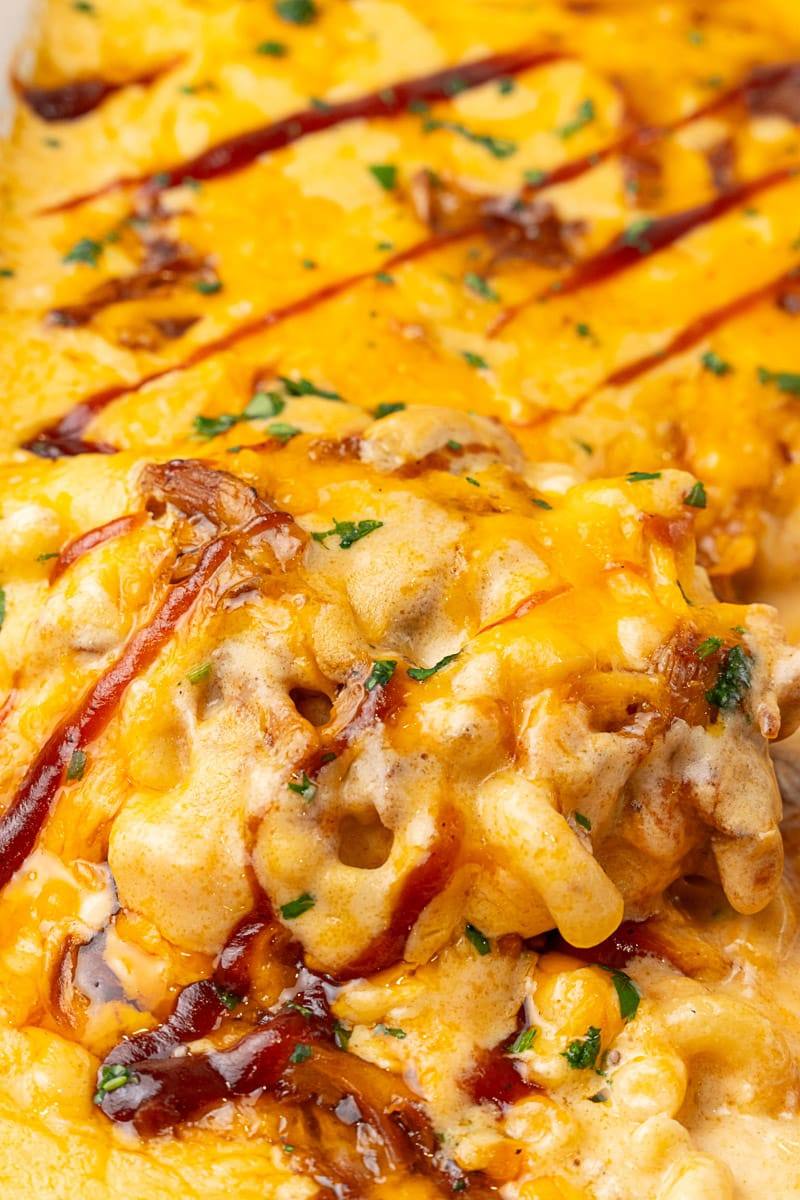 mac and cheese recipe pulled pork