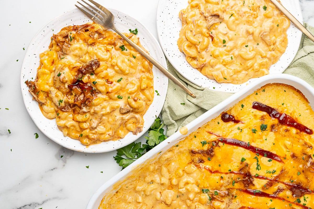 mac and cheese recipe pulled pork