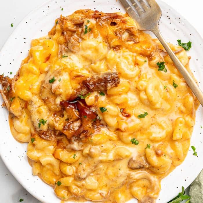 mac and cheese recipe pulled pork
