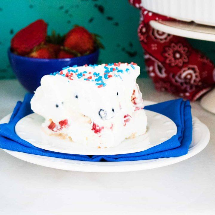 Image for Red, White, & Blue Dessert Lasagna
