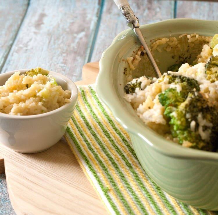 cheesy broccoli rice casserole