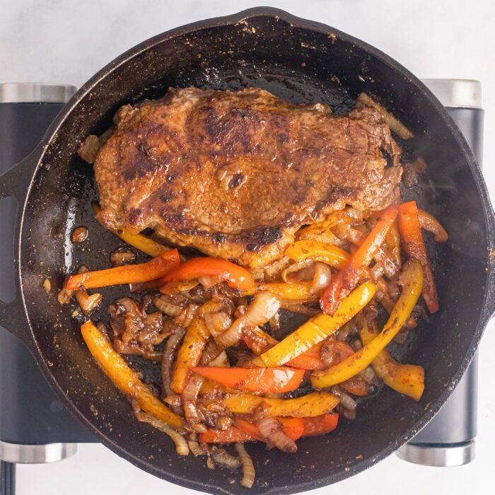 cast iron skillet steak