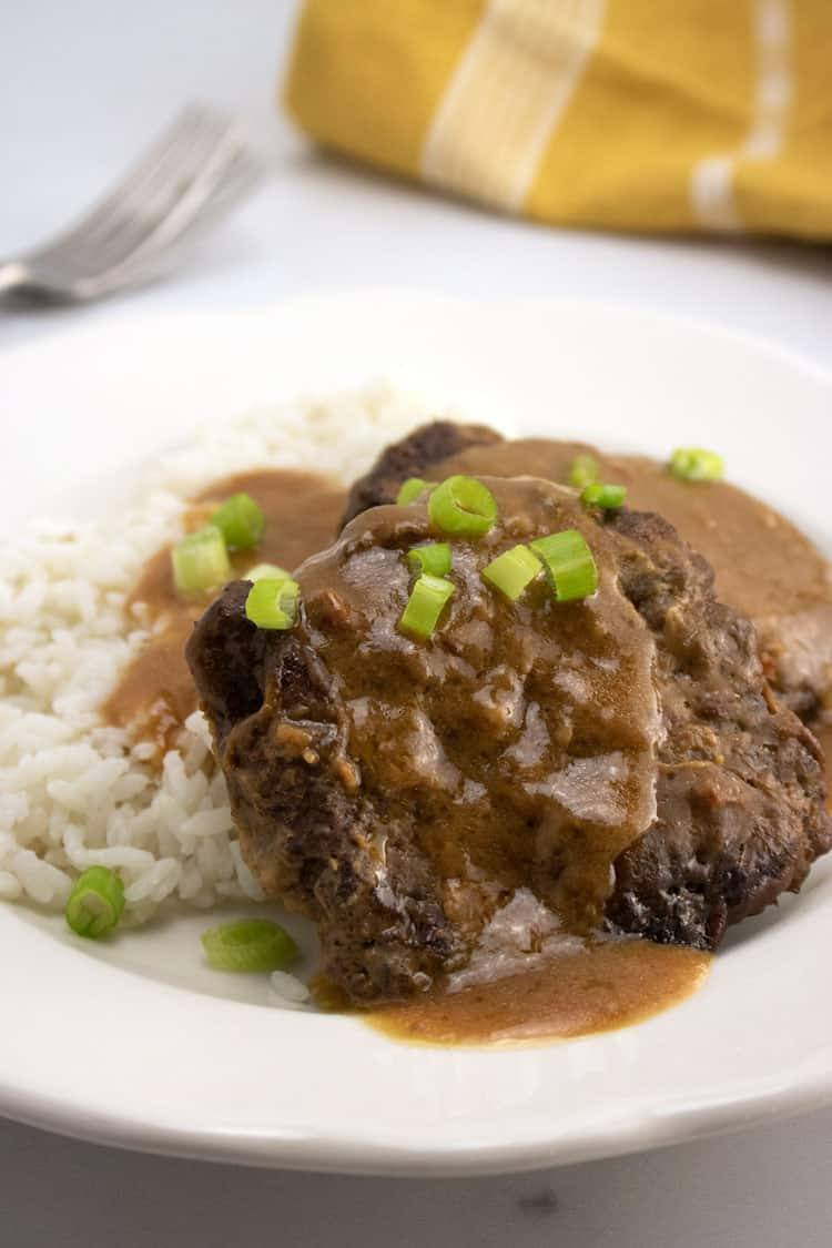 Slow Cooker Salisbury Steak