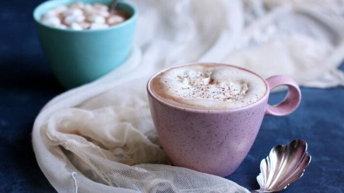Tired of the same old store bought cocoa pack? Try this easy homemade Spiced Hot Chocolate with nutmeg and cinnamon, and stay sweet this holiday season!