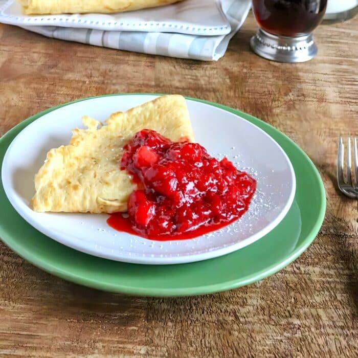 straeberry crepes