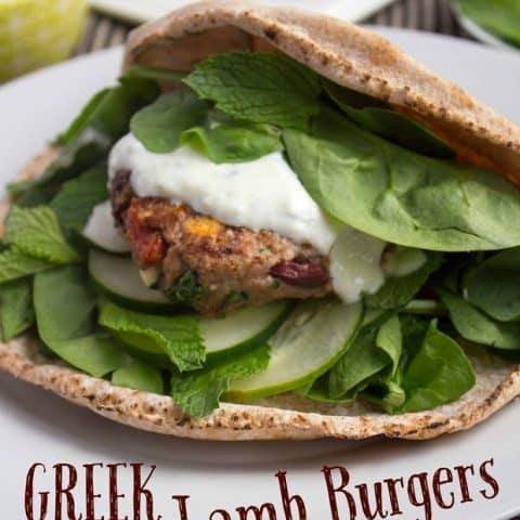 Image for Greek Lamb Burgers Recipe