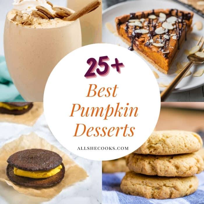 pumpkin dessert recipes