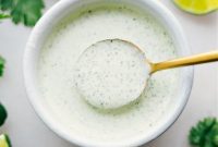Zesty Cilantro Lime Drizzle