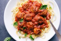 Cheesy Chicken Parmesan Meatballs