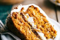 Golden Harvest Pumpkin Carrot Cake