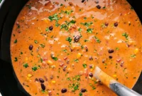 Hearty Chicken Tortilla Soup