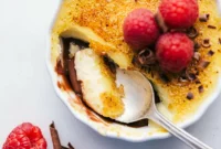 Decadent Tuxedo Creme Brulee