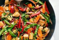 Wok-Tossed Chicken Dinner