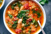 Hearty White Bean and Kale Soup