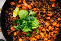Hearty Sweet Potato Turkey Skillet