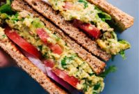 Smashed Chickpea Sandwich