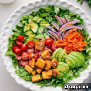 Delicious and vibrant Garden Salad