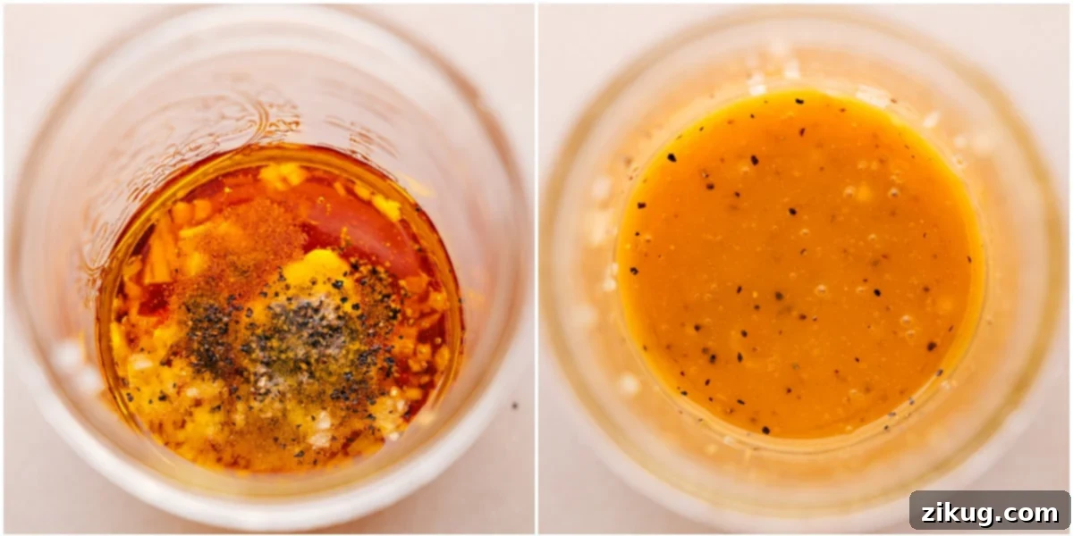 Shake Up Your Homemade Salad Dressing in a Mason Jar Mixing the honey-Dijon salad dressing in a mason jar until well combined.