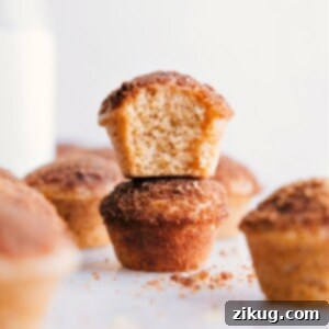 Two golden mini muffins ready to be enjoyed, showcasing their delicious topping.