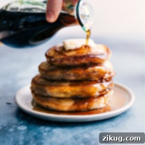 Homemade Pancake Syrup in a jar