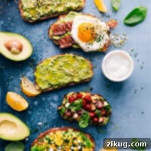 Avocado Toast (5 Ways!)