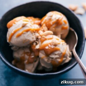 Creamy Cashew Delight 3 Cashew Ice Cream ready to be served