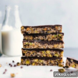 Wholesome Granola Treats 2 Granola bars stacked on top of each other, representing a delicious and healthy snack.