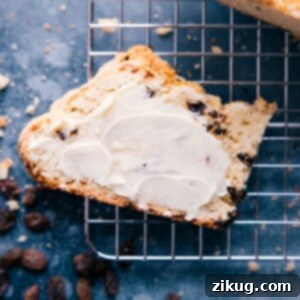 Freshly baked Irish Soda Bread, golden brown and inviting.