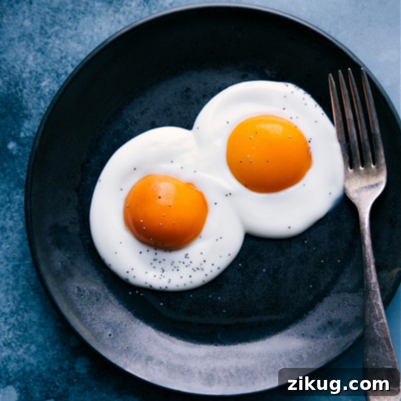 April Fools Sweet Fried Eggs Prank April Fools Food Prank: Sweet 'Fried Eggs' made with canned apricot halves for yolks and vanilla yogurt for whites, garnished with poppy seeds.