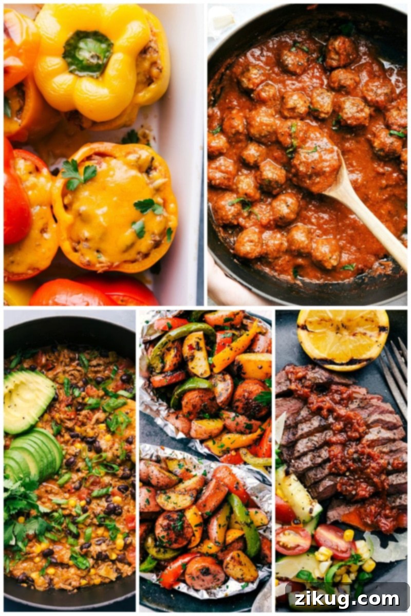 Collage of Keto recipes