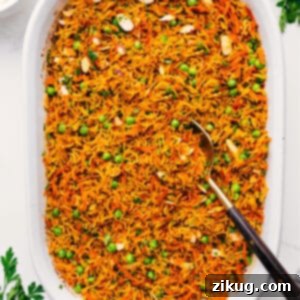 One-pan Curry Rice in a baking dish