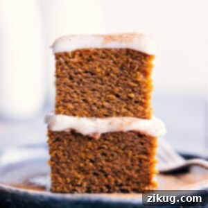 A delectable slice of Healthy Pumpkin Cake, showcasing its moist texture and inviting color.