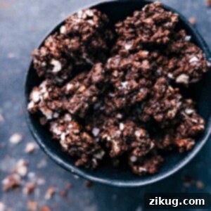 Finished Healthy Crunch Bars on a plate.