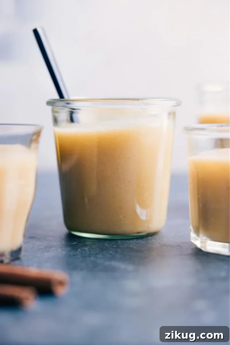 Delicious homemade applesauce ready to enjoy Image of Homemade Applesauce in a glass container