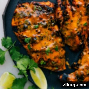 A close-up of a bowl of Chipotle Chicken Marinade