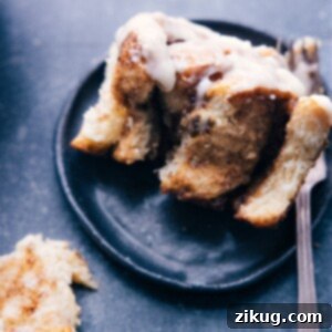 Delicious Easy Cinnamon Rolls with cream cheese frosting.