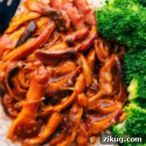 Honey Garlic Chicken Thighs prepared in an Instant Pot, showing the final dish served with a sticky sauce.