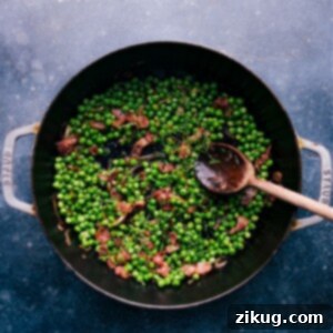 Perfectly Cooked Frozen Peas 2 Frozen Peas Recipe with Bacon and Shallots