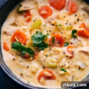 Delicious Chicken Curry Rice Soup