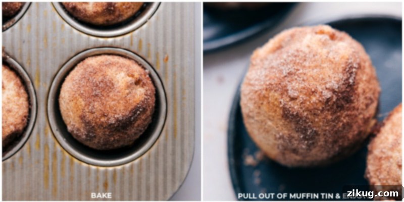 Empty Tomb Rolls Baking to Perfection in the Oven Empty Tomb Rolls baking in a muffin tin in a hot oven, gradually turning golden brown and achieving their perfect fluffy, symbolic form.