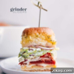 Grinder Sliders, a delicious recipe for lunch, quick, easy, simple, family-friendly, kid-friendly comfort food