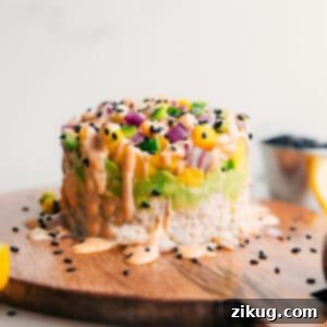 Tuna Sushi Stacks