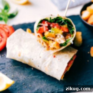 Savory Italian Roll-Ups 4 A perfectly rolled Italian Wrap, ready to eat.