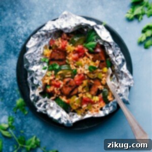 Tin Foil Jambalaya