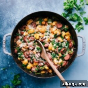 Single Skillet White Bean Gnocchi 3 White Bean Gnocchi