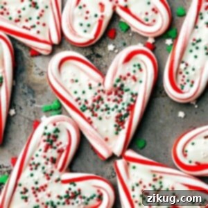 White Chocolate Peppermint Hearts