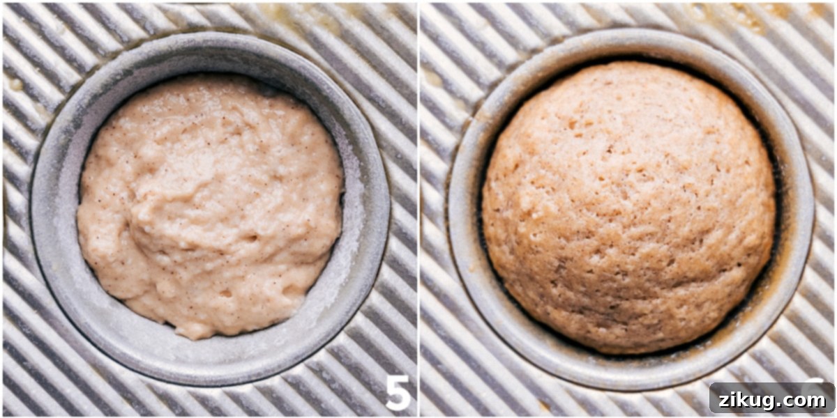 A close-up of a batch of Applesauce Muffins with a sweet cinnamon-sugar topping.