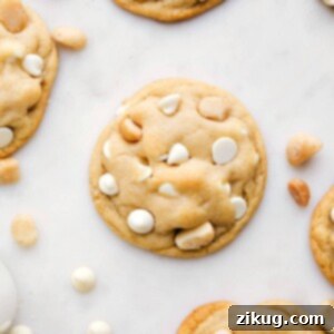 White Chocolate Macadamia Nut Cookies